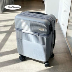 Travel Trolley Bag Rolling Luggage - Rolling Luggage Spinner 20 Inch -LUGGAGE FACTORY Sales BeaSumore Front opening USB Rolling Luggage Spinner 20 inch light Suitcase Wheel Cabin Trolley Women s