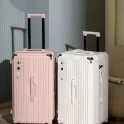 Large Suitcase Unisex Rolling Luggage Cabin Holiday Travel Anti-fall